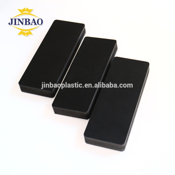 Matériel de projet de panneau de mousse en plastique JINBAO Black Wood